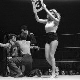April 9th, 1979 -- "So You Wanna Fight" competition at the PNE Gardens. Louis Richards in his corner before round three of his first bout of the night.