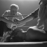 April 9th, 1979 -- "So You Wanna Fight" competition at the PNE Gardens. Left is referee Dave Brown